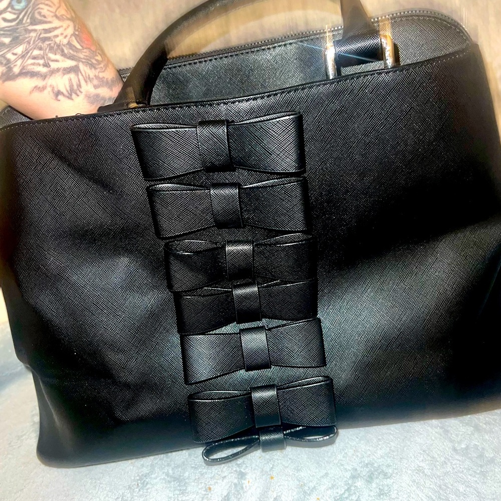 Betsy Johnson Black Handbag